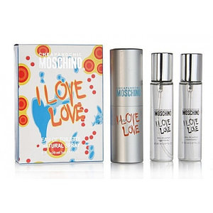 Набор Moschino Cheap&Chic I Love Love 3*20ml Женский