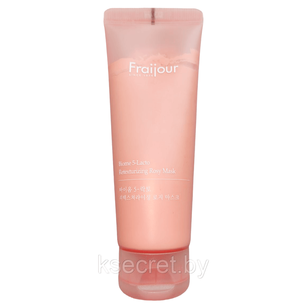 Смягчающая глиняная маска с пробиотиками Fraijour 5-lacto Retexture Rosy Mask, 75мл - фото 1 - id-p224689722