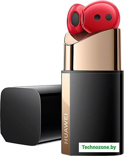 Наушники Huawei FreeBuds Lipstick (красный) - фото 1 - id-p224689734