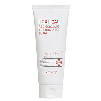 ПЕНКА ДЛЯ УМЫВАНИЯ С AHA-BHA-PHA КИСЛОТАМИ, ESTHETIC HOUSE TOXHEAL RED GLYCOLIC AHA, BHA, PHA FOAM, 150 МЛ