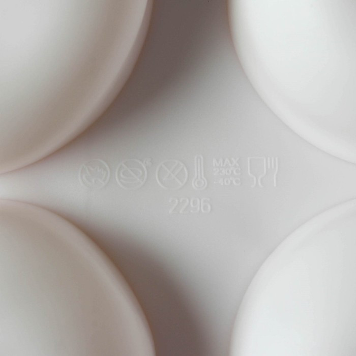 Форма силиконовая для выпечки и муссовых десертов KONFINETTA «Пуэнти», 30×18×3 см, 8 ячеек, ячейка 6,6×6,6×3 - фото 5 - id-p224690160