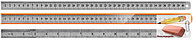Линейка 40 см. Attache, металлическая измерительная, арт.514968