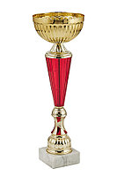 Кубок "Зарница" на мраморной подставке , высота 35 см, чаша 12 см арт. 422-350-120