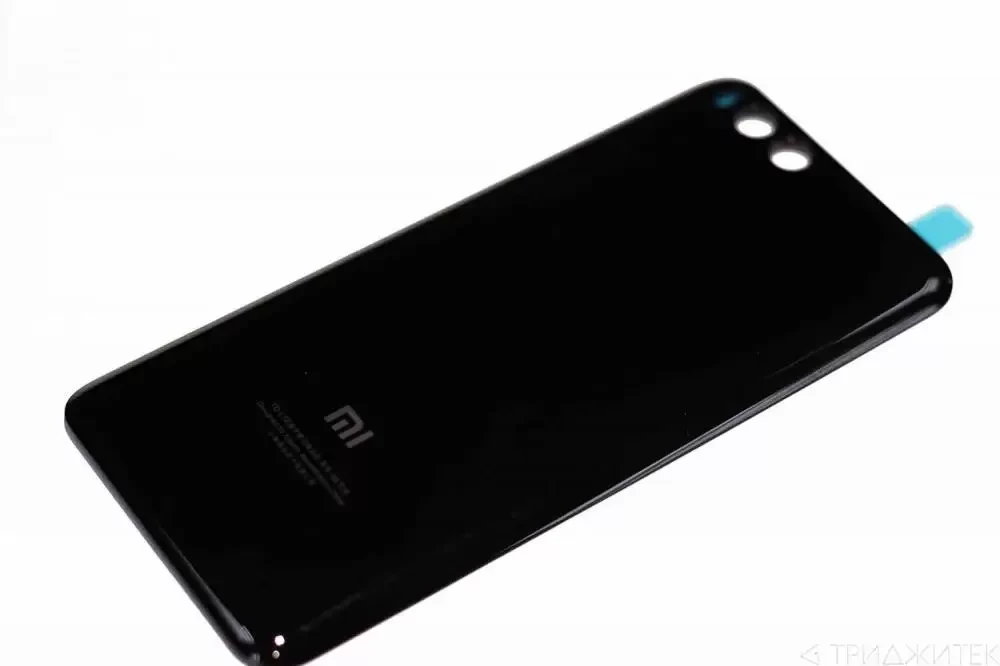 Задняя крышка корпуса для телефона Xiaomi Mi 6, черная - фото 1 - id-p224695747