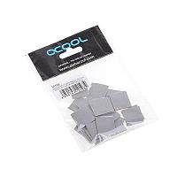 Набор термопрокладок Alphacool thermal pad for NexXxoS GPX 3W/mk 15x15x1,5mm red marked PE Bag (24шт.)