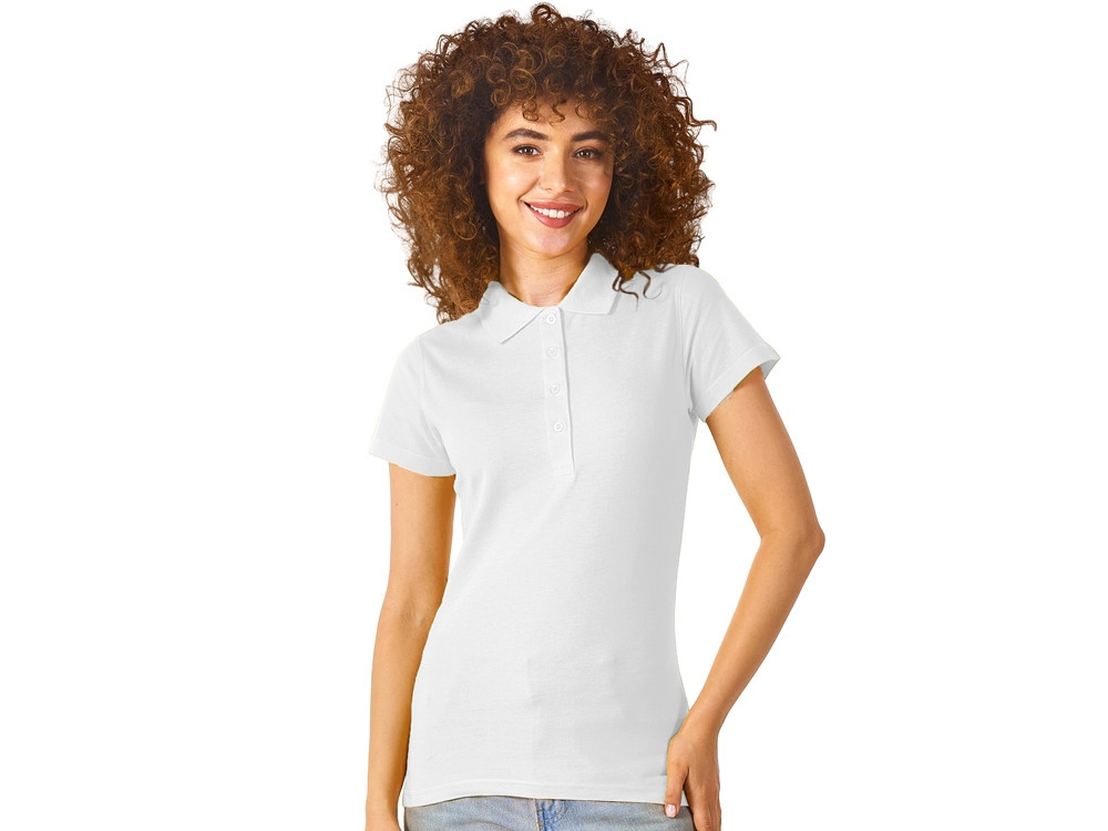 Рубашка поло First 2.0 женская, белый - фото 1 - id-p224695995