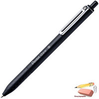 Ручка шариковая автоматическая Pentel IZee , 0,7 мм., черная, арт.ВХ467-A