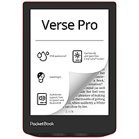 Электронная книга PocketBook 634 Verse Pro (страстный красный)