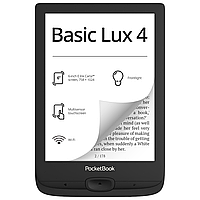 Электронная книга PocketBook 618 Basic Lux 4 (черный)