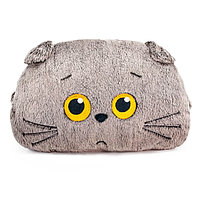 Мягкая игрушка-подушка "Автомобильная подушка кот Басик", 24х15х8 см Kp24-258