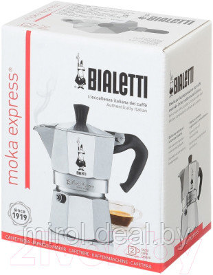 Гейзерная кофеварка Bialetti Moka Express 1168 - фото 6 - id-p224698574