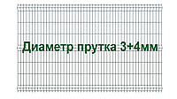 Секция забора 3Д, серия "Город", 1530мм*2500мм (В*Д)