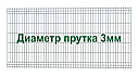 Секция забора 3Д, серия "Город ЛАЙТ", 1230мм*2500мм (В*Д), фото 2
