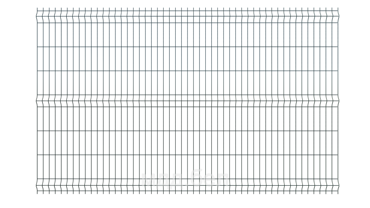 Секция 3Д забора, 1530мм*2500мм (В*Д), тип "Город ЛАЙТ"
