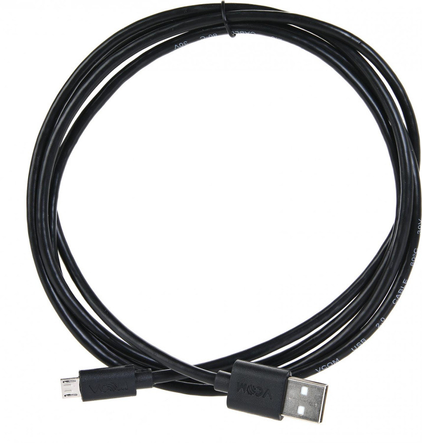 Кабель VCOM VUS6945-1.5M USB2.0 Am -- micro-B 5P, 1.5м , черный - фото 1 - id-p224700932