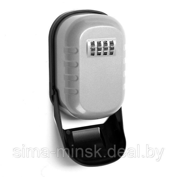Сейф-ключница кодовая ТУНДРА, металлическая, с защитной крышкой, цвет серый - фото 6 - id-p224701346