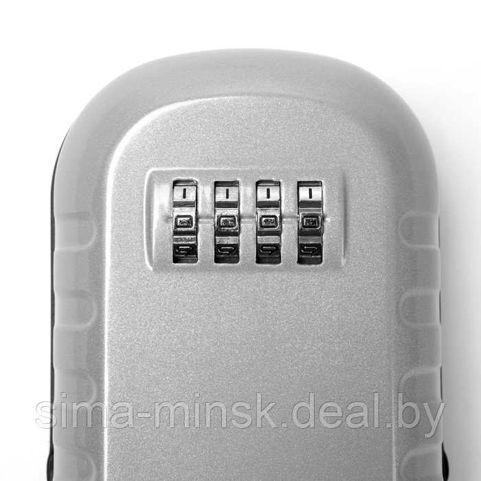 Сейф-ключница кодовая ТУНДРА, металлическая, с защитной крышкой, цвет серый - фото 9 - id-p224701346