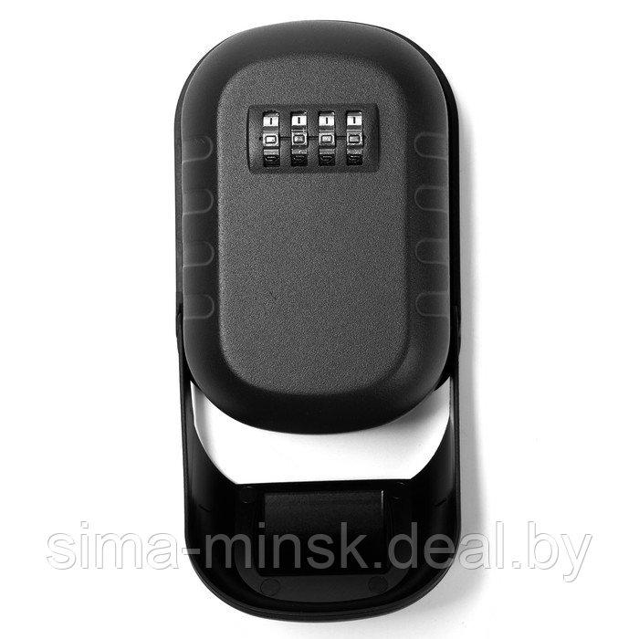 Сейф-ключница кодовая ТУНДРА, металлическая, с защитной крышкой, цвет черный - фото 4 - id-p224701347