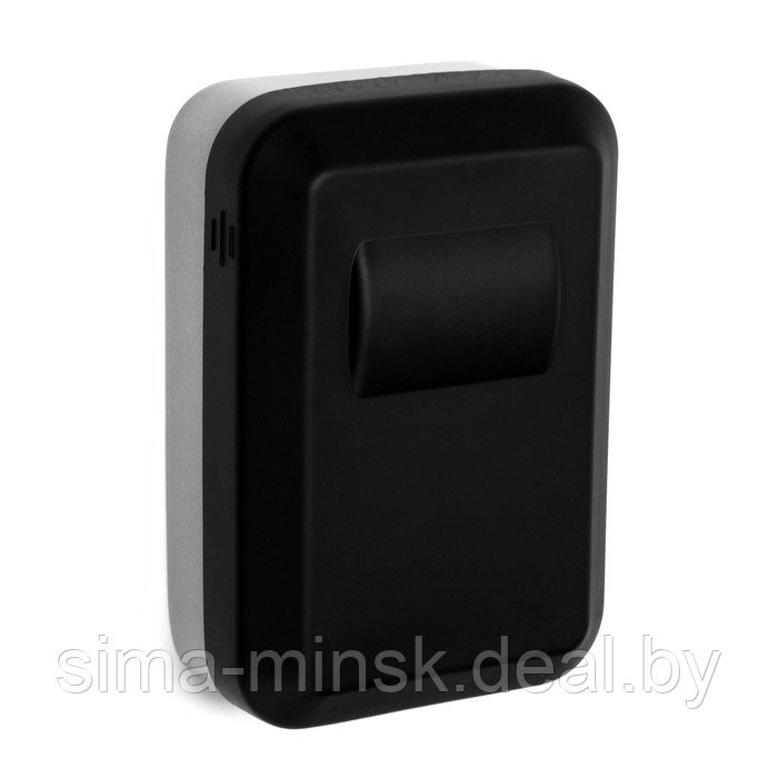 Сейф-ключница кодовая ТУНДРА, металлическая, с защитной крышкой, цвет серый/черный - фото 1 - id-p224701348
