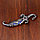 Сувенирный нож, 24,5 см резные ножны, дракон на рукояти, фото 2