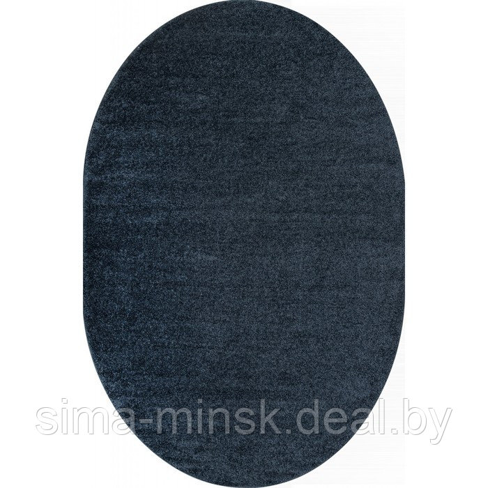 Ковёр овальный Makao s600, размер 80x150 см, цвет f.blue - фото 1 - id-p224701441