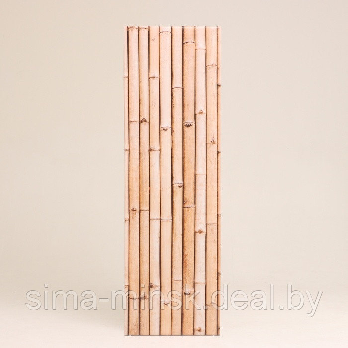Панель для ширмы интерьерной "Бамбук. Декор 5", 50 х 160 см (петли в комплекте) - фото 1 - id-p224702762