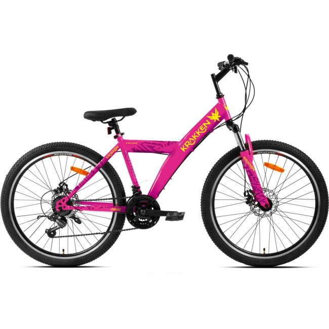 Велосипед Горный Krakken Young 26 Розовый - фото 1 - id-p224706262