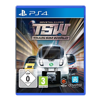 PS4 Уценённый диск обменный фонд Train Sim World для PlayStation 4 / TSW ПС4