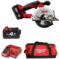 Циркулярная аккумуляторная пила по металлу MILWAUKEE D18 MS-402В