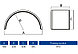Крыло пластиковое закрытое R13M для защиты от грязи внутренней полости прицепа для колеса R13-R14., фото 2