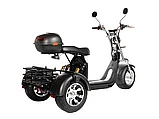 Электроскутер CityCoCo Trike X11 PRO (трицикл) Evolution Bluetooth 2025, фото 3