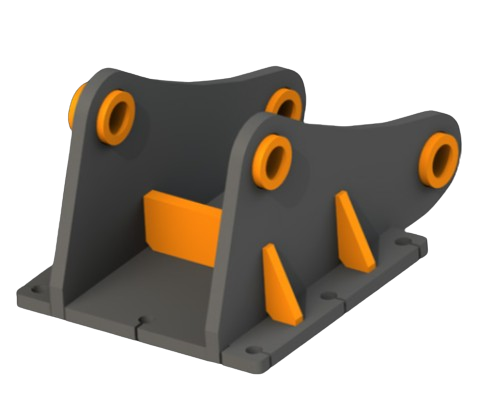 Переходные плиты для гидромолотов для мини-экскаваторов от 4 тонн - фото 1 - id-p224706447