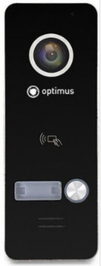 Панель видеодомофона Optimus DSH-1080/1 черный (В0000011132) - фото 1 - id-p224706464