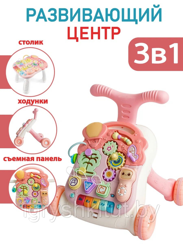 Игровой центр Каталка-столик со светом и звуком - фото 1 - id-p224706490