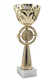 Кубок   "Рим" на мраморной подставке , высота 31 см, диаметр чаши 10 см арт. 507-310-100