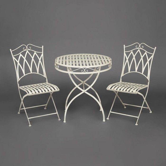 Комплект садовой мебели: стол + 2 стула Secret de Maison PALLADIO, PL08-8668/8669 - фото 1 - id-p224706791