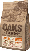 Сухой корм для собак Oak's Farm Беззерновой для щенков всех пород. Лосось и криль