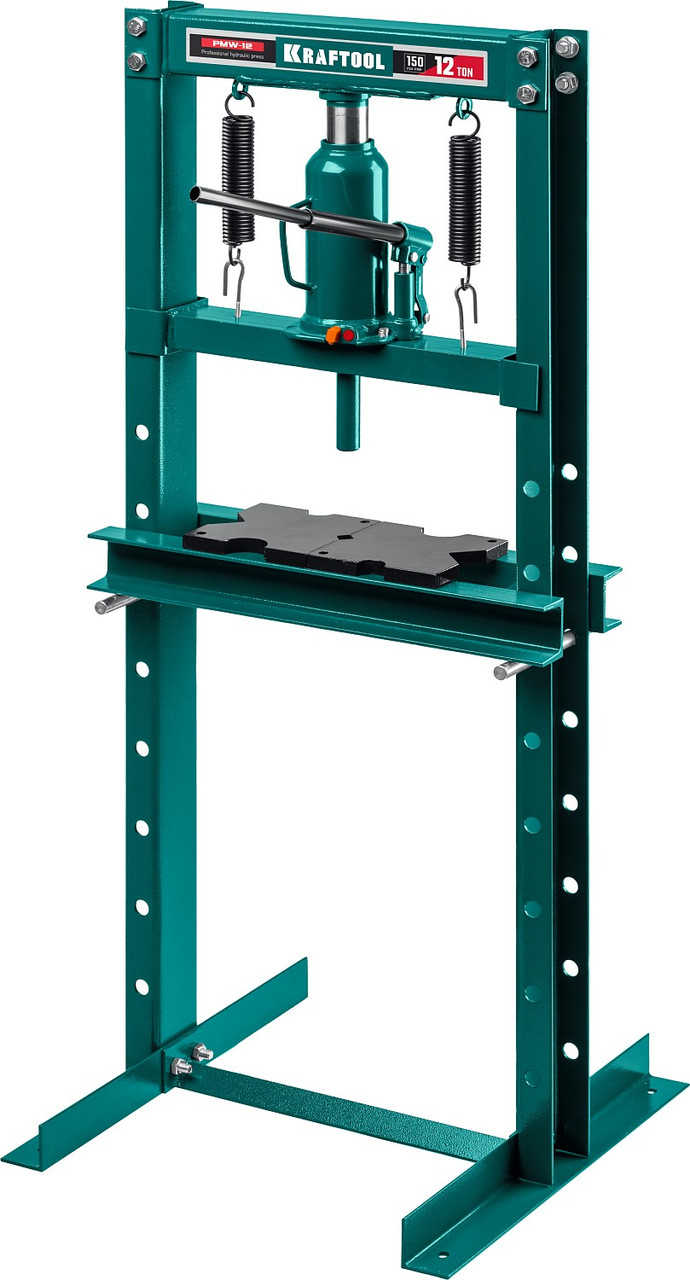 43470-12 KRAFTOOL PMW-12 12т пресс гидравлический с домкратом и возвратными пружинами - фото 10 - id-p224707901