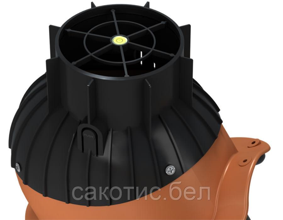 Вентиляционный выход Wirovent PERFEKTA EVO Ф125 с отводом конденсата, неизолированный неутепленный - фото 3 - id-p133770890