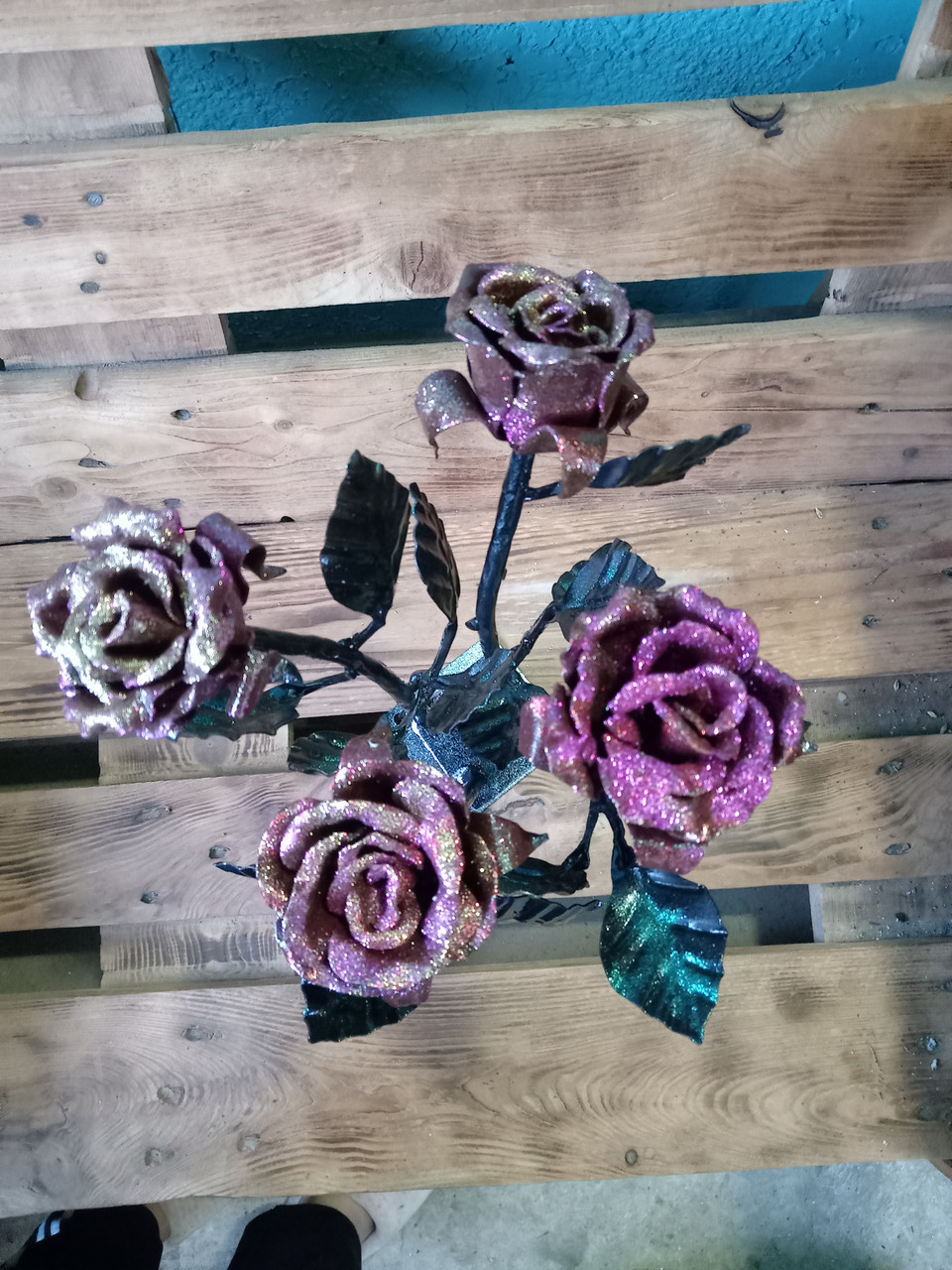 Розы на памятник кованные - фото 2 - id-p224728014