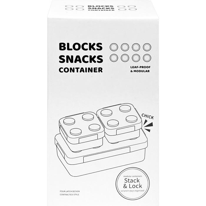 Набор контейнеров для еды «Конструктор Lego» 3 шт. - фото 3 - id-p224728209