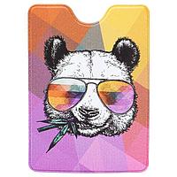 Обложка на пропуск/проездной «Панда в очках»