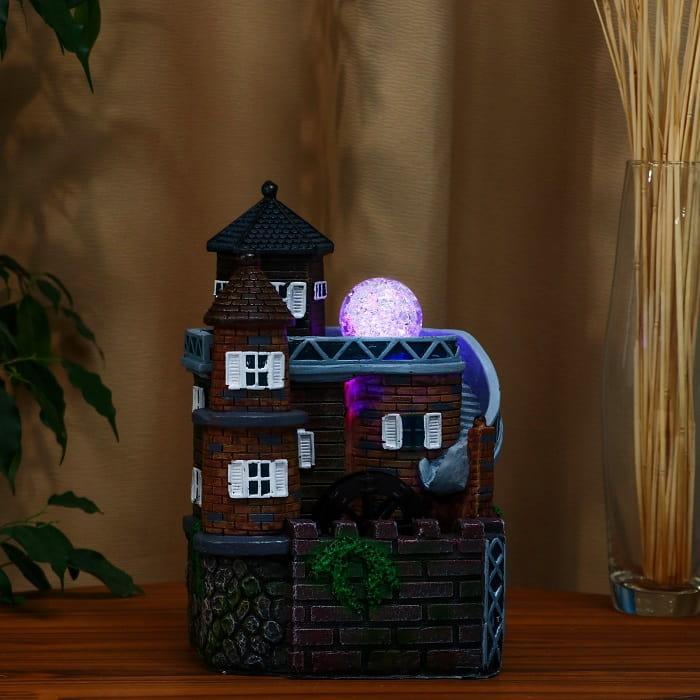 Фонтан декоративный «Замок с террасой» с подсветкой - фото 2 - id-p224728303
