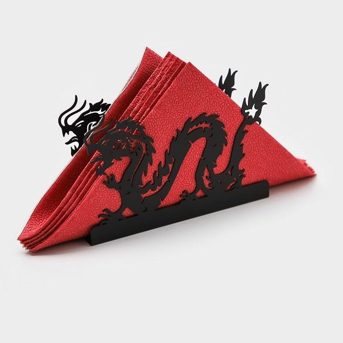 Салфетница металлическая «Китайский дракон» - фото 1 - id-p224728327