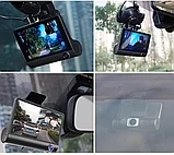 Видеорегистратор автомобильный 3 камеры Profit D403, фото 7