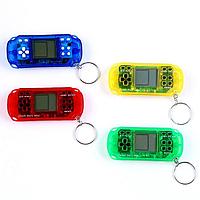 Игровая приставка-брелок «Pocket Multi Game» цвет:микс