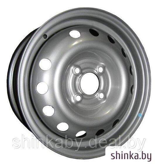 Штампованные диски Eurodisk 64C27F 15x6" 4x108мм DIA 65.1мм ET 27мм Silver - фото 1 - id-p224735544