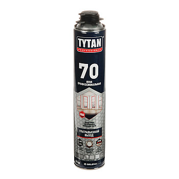 Профессиональная монтажная пена  TYTAN 70 (летняя, 900 мл)
