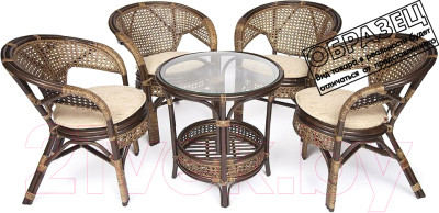 Комплект садовой мебели Tetchair Pelangi 02/15 4 кресла - фото 1 - id-p224730966