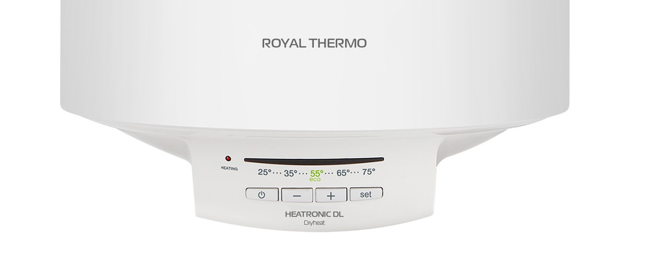 Водонагреватель Royal Thermo RWH 30 Heatronic DL Slim DryHeat \1.5кВт\30л\накопитель - фото 4 - id-p224736342